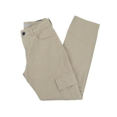 Imagem de Calça Sarja Masculina Freesurf Cargo True Marrom - 110802355-Masculino