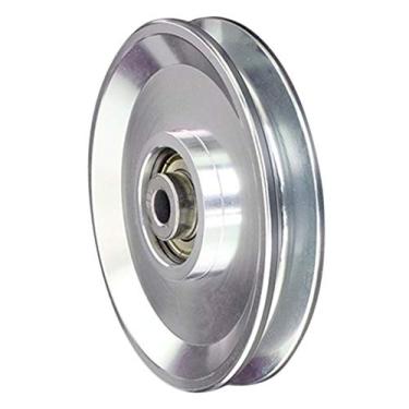 Imagem de Abbraccia Roda de polia de rolamento universal para máquina de cabos – peça de equipamento de academia resistente de liga de alumínio de aviação – 110 mm