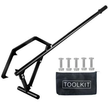 Imagem de Faeshoo Timberjack Levantador de rolo de madeira, ferramentas de registro ajustáveis, rolos de madeira não têm gancho, conector de madeira de aço resistente para rolar toras até 63,5 cm de diâmetro