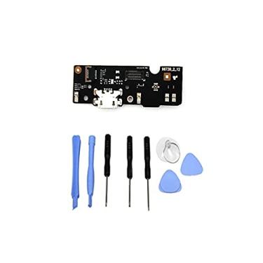 Imagem de HYY Dock Connector Porta de carregamento Flex Cable Board com ferramentas de substituição para Alcatel 3V 5099Y 5099A 5099D