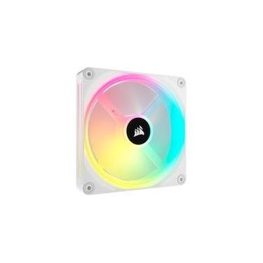 Imagem de Ventoinha Corsair iCUE LINK QX140, 140mm, RGB, Branco - CO-9051007-WW