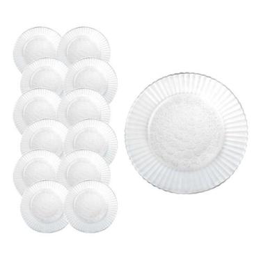 Imagem de Jogo 6 Pratos Primavera Fundo 22cm Redondo Restaurante Nadir - Nadir F