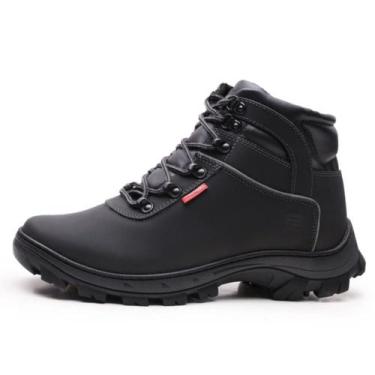 Imagem de Bota Coturno Masculino Dia a Dia Gogowear de Segurança Em Couro EPI CA