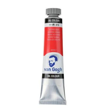 Imagem de Tinta Óleo 20 Ml Talens Van Gogh Serie 1 Azo Red Deep 313, 20ML