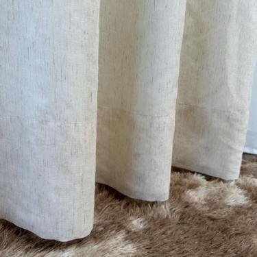 Imagem de Cortina Voil Gaze Linho Forro Sala Porta Janela 3,00x2,50 - Salvatex, 