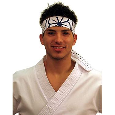 Imagem de Costume Agent Faixa de cabeça do filme Karate Mr Myagi Daniel, Halloween, cosplay