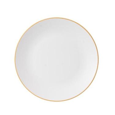 Imagem de Prato Sobremesa Porcelana Filete Ouro Legacy 19cm 6un LHermitage - L'h