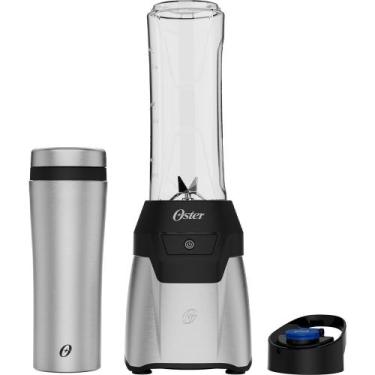 Imagem de Blender Power Inox Oster com 2 Jarras To Go, 220V