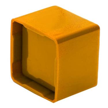 Imagem de Giz de Bilhar, Giz para Taco de Sinuca, Capa Protetora Leve e Portátil para Suporte de Giz, Acessórios de última Geração para Entusiastas de Bilhar (Amarelo)