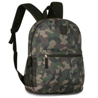 Imagem de Mochila costas Juvenil Clio Camuflada Masculina MF23077