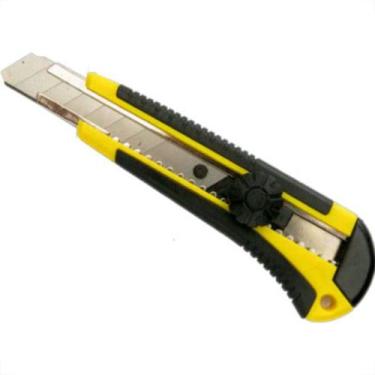 Imagem de Estilete C/Lamina Emborrachado 18Mm Fertak - Marca não Definida