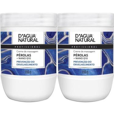 Imagem de 2UN Creme Nutritivo Perolas Nano Q10 650G D'agua Natural - D'Água Natu