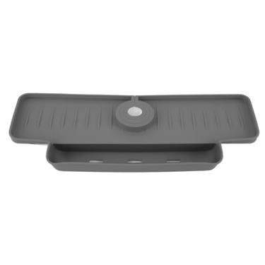 Imagem de Torneira de Silicone Handeld para Gotejamento Rack de Drenagem à Prova de Splash, Tapete de Rack de Armazenamento para a Colheita de Torneira à Prova de Design Dobrável, Fácil de