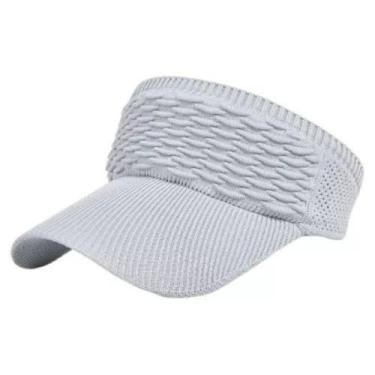 Imagem de Boné Viseira Esportiva Moda Praia R087 - style store, Cinza