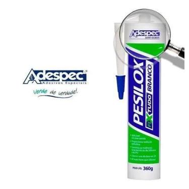 Imagem de Pesilox branco  - fixtudo adespec - 360g