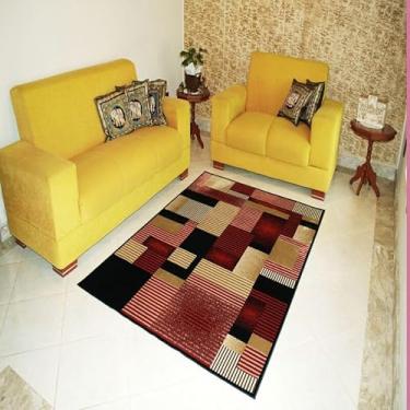 Imagem de Rosadecor, Tapete para sala Marbella Elite BS Moderno Artistic 1 200x250 cm