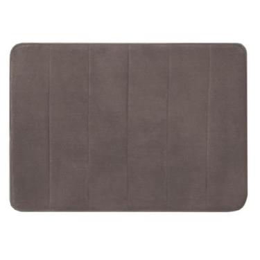 Imagem de Tapete De Banheiro Super Soft Antiderrapante 60x40cm - CRISTAL, Marrom