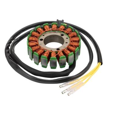 Imagem de GOOFIT Substituição da bobina do estator do gerador magnético de motocicleta de 18 polos para GS250T GS300L GS400X GS450E GS450G GS450L GS450S GS450T GS500E GS550E GS550L GS550T GS650E GS650G GS750