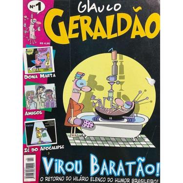 Imagem de Hq: Glauco Geraldão Nº 1 - Virou Baratão  Novo, Lacrado 