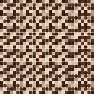 Imagem de Papel de Parede Pastilhas Marrom e Bege3,00m - Inove Papéis de Parede 