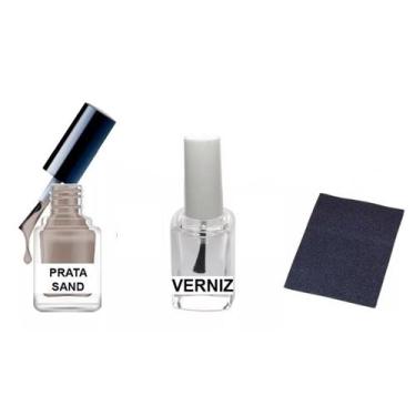 Imagem de Tinta De Retoque Tira Risco Carro Hyundai - Prata Sand - Jhow Adesivos