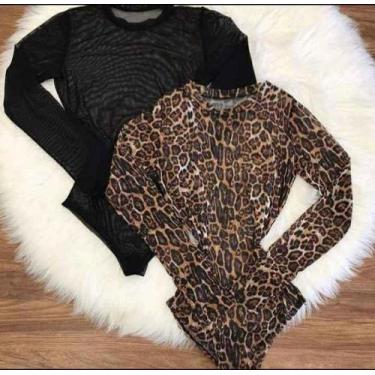 Imagem de Blusa de Tule Balada Para sobreposição - RK MODAS
