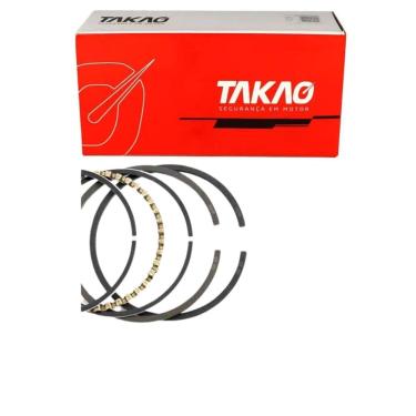 Imagem de Anel Para Pistão (Jg) Fusca Todos 1.3 8V / Brasilia Todos 1.3 8V / Fusca Todos 1.3 8V / Brasilia Todos 1.3 8V - Takao Asvw13Std