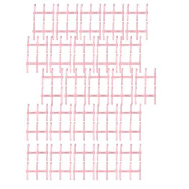 Imagem de Generic Pente de Ligação, Lombo de Encadernação de Livros, Anéis Multifuncionais de 3x16 Mm, PP Resistente, 50 Peças para álbuns de Fotos (Rosa)