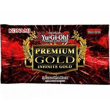 Imagem de Konami YuGiOh Premium Gold: Infinite Gold Booster Pack [5 Cards]