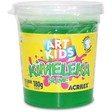Imagem de Kimeleka Slime Verde Art Kids 180g 05812 - Acrilex