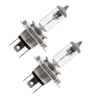 Imagem de PowerMotor Lâmpada de motocicleta H4 12V 35W substituição para scooter Autobike ATV Quad 4 Wheeler Go Kart 2 peças