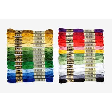 Imagem de DMC Pacote de fio dental bordado - decoração de férias - 8,5 jardas - 30 novelos