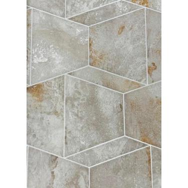 Imagem de Papel de Parede Vinílico geometrico 3d