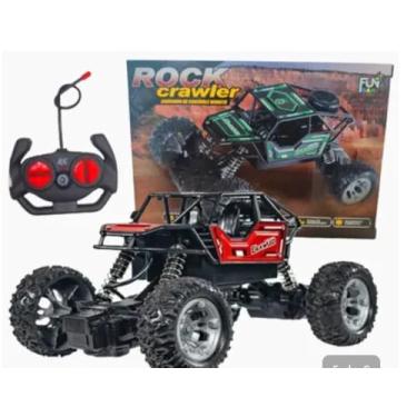 Imagem de Carrinho de Controle Remoto 4x4 Off-Road MAX, Bateria Recarregável, Suspensão Completa, Detalhes Internos