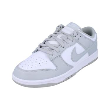 Imagem de Nike Tênis masculino retrô Dunk Low, Neblina branca e cinza, 44