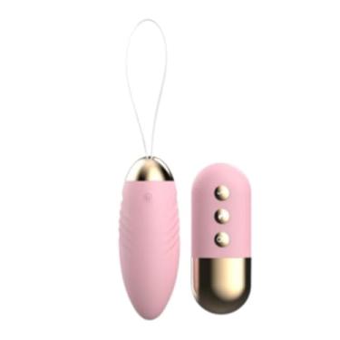 Imagem de Vibrador Bullet 10 Vibrações Com Controle E Aquecimento Silencioso Vibrador Clitóris Portátil (ROSA)