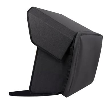 Imagem de AsrMyjcx Protetor solar para laptop de 15 polegadas, tenda e bolsa à prova de sol, prático para trabalhar ao ar livre, capa protetora, privacidade para