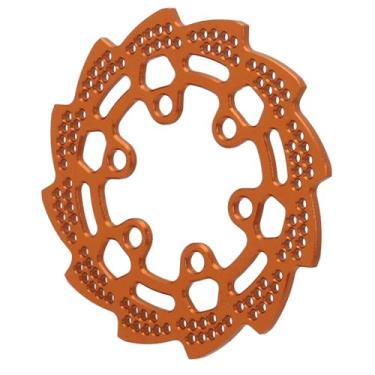 Imagem de Domary Disco do Freio Traseiro da Liga de Alumínio para LOSI 1: 4 Motocicleta Promoto MX, Design de Metal Moderno, Escultura de Corrente de Foucault, Instalação Durável, Conveniente, (Ouro)