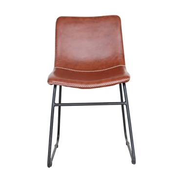 Imagem de Conjunto com 4 Cadeiras Oxford Conhaque Fratini