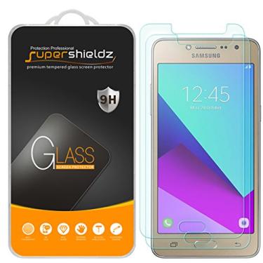 Imagem de Supershieldz (Pacote com 2) Protetor de tela de vidro temperado projetado para Samsung (Galaxy J2 Prime), antiarranhões, sem bolhas