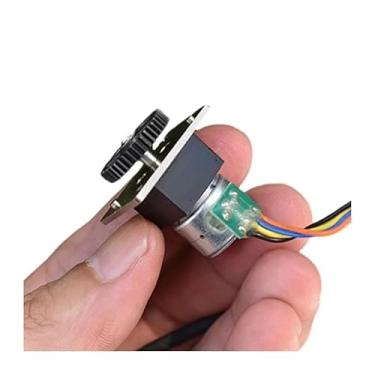 Imagem de ZGA12-15BY 15MM 2-Phase 4-Wire Gear Stepper iniciador eletrônico de metal completo caixa de engrenagens pisada eletrônica starter Gear DIY Robot Monitor Camera