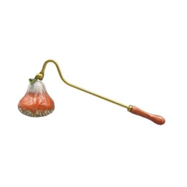 Imagem de Fenteer Acessórios para Apagadores de Velas, Apagadores de Chamas de Pavio, Rolha de Vela Multiuso, Fácil de Usar, Extintor Versátil e Resistente de Metal, Vermelho