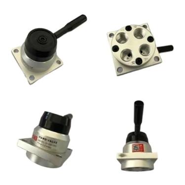 Imagem de VH200-08D 4 vias 3 posições 1/10.2 cm BSPT válvula de alavanca manual central fechada WWECCQIJ