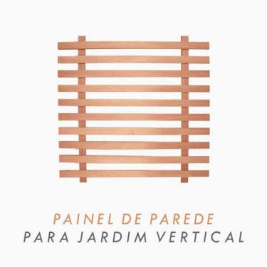 Imagem de Floreira de parede painel vertical - Madeira Maciça