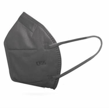 Imagem de Máscara descartável KN95 PRETA unitário  - TEXMED