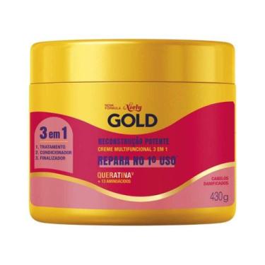 Imagem de Creme Capilar Niely Gold Trat Reconstrução 430g