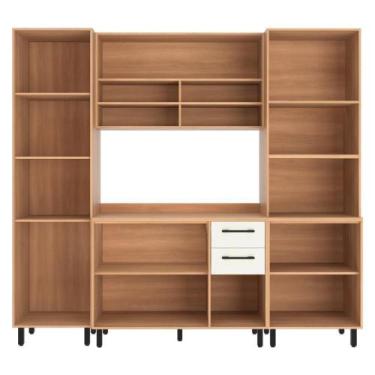 Imagem de Armário De Cozinha Compacta Modulada 4 Peças Havana Multimóveis Cr2032