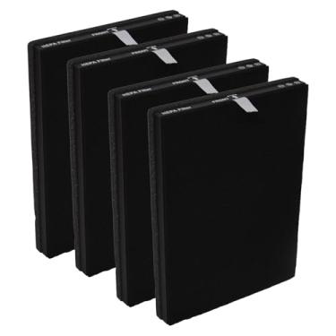 Imagem de PUREBURG Filtro de substituição compatível com purificador de ar LUNINO K2, 4 x H13 HEPA e 8 pré-filtros ativados, filtragem de 3 estágios para odor de COV de poeira limpa ao ar