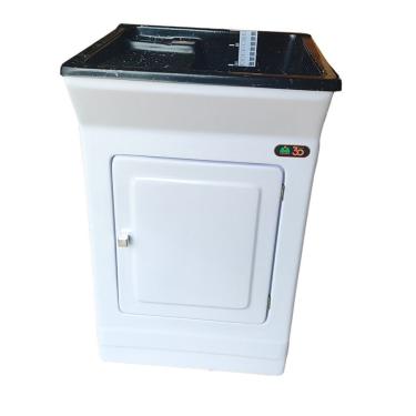 Imagem de Tanque De Fibra Fiberblu 33lt - Granitado Preto