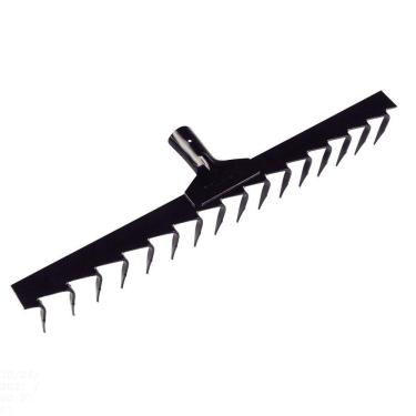 Imagem de Ancinho Estampado Com 16 Dentes Tramontina Em Aço Sem Cabo Tramontina